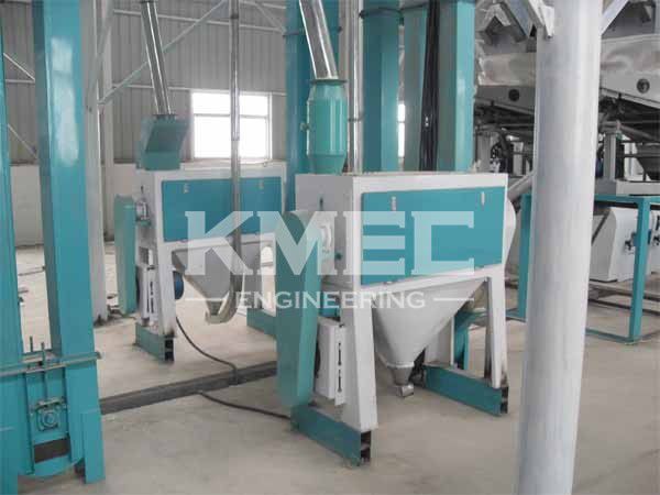 wheat bran finisher in flour mill plant