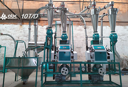 small wheat flour machine unit for sale